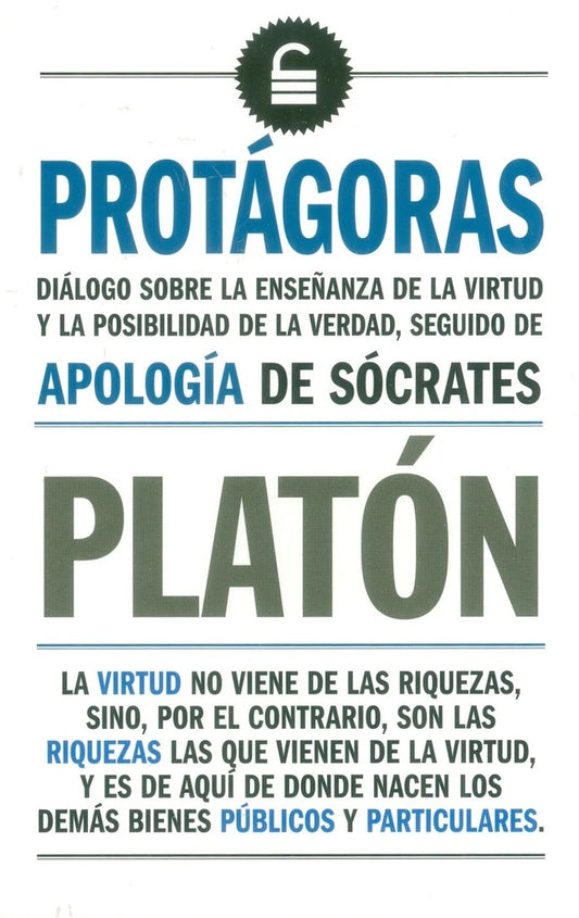 PROTAGORAS. APOLOGIA | PLATON