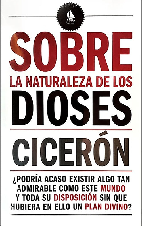 SOBRE LA NATURALEZA DE LOS DIOSES | CICERON