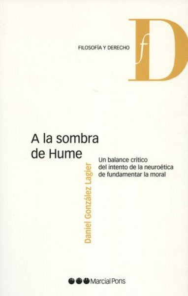 A LA SOMBRA DE HUME Rebaja 97 Bs. | DANIEL GONZALEZ