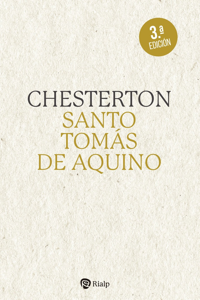 SANTO TOMAS DE AQUINO Rebaja 130 Bs | G.K CHESTERTON