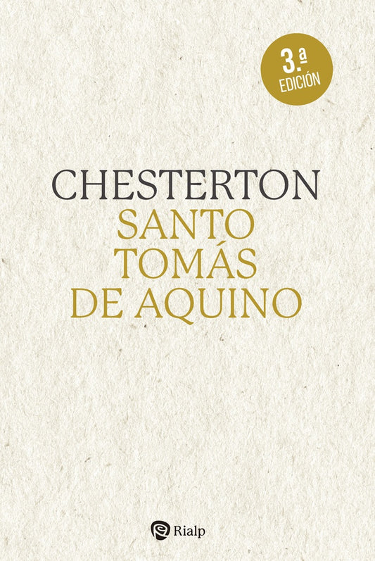 SANTO TOMAS DE AQUINO Rebaja 130 Bs | G.K CHESTERTON