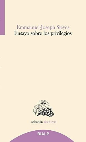 ENSAYO SOBRE LOS PRIVILEGIOS | EMMANUEL-JOSEPH SIEYES