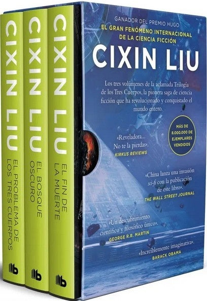 TRILOGIA DE LOS TRES CUERPOS. El problema de los tres cuerpos. El bosque oscuro. El fin de la muerte | CIXIN LIU