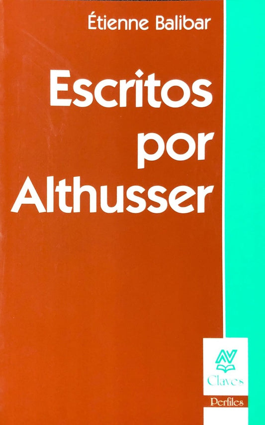 ESCRITOS POR ALTHUSSER. OFERTA 20 Bs. | ETIENNE BALIBAR