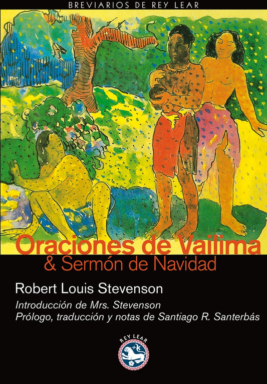 ORACIONES DE VAILIMA Y SERMON DE NAVIDAD . OFERTA 35 Bs. | ROBERT LUIS STEVENSON