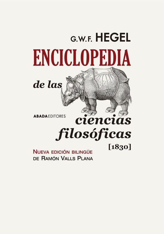 ENCICLOPEDIA DE LAS CIENCIAS FILOSOFICAS | G. W. F. HEGEL
