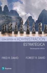 CONCEPTOS DE ADMINISTRACION ESTRATEGICA OFERTA 80 Bs. | FRED DAVID
