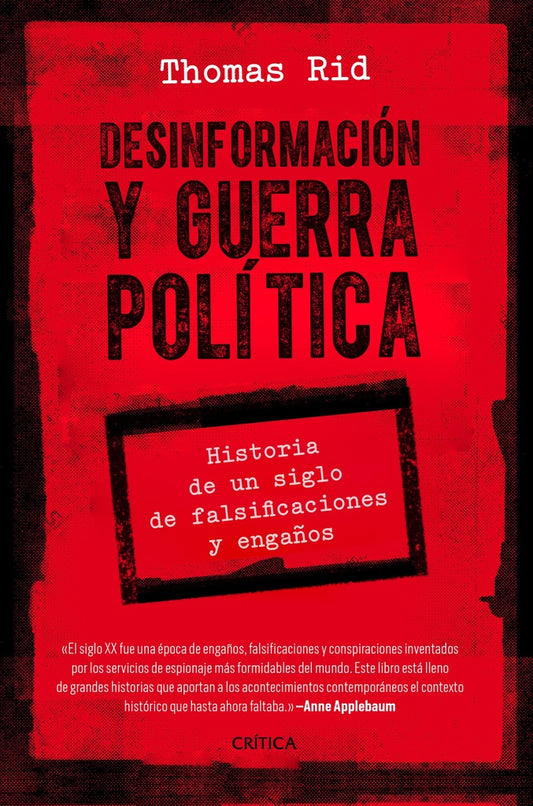 DESINFORMACION Y GUERRA POLITICA | THOMAS RID