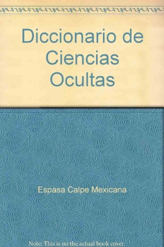 DICCIONARIO DE CIENCIAS OCULTAS Rebaja 360 Bs | VARIOS