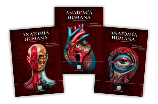 ANATOMIA HUMANA / 3 TOMOS | FERNANDO QUIROZ