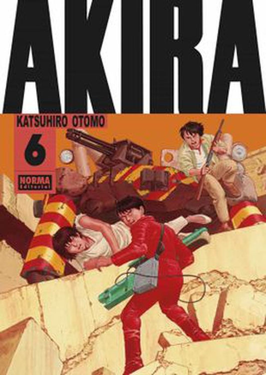 AKIRA 6. EDICION ORIGINAL (BLANCO Y NEGRO) + 6 POSTALES (ULTIMO NUMERO) | OTOMO KATSUHIRO