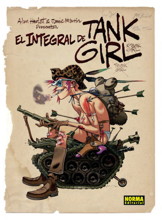 INTEGRAL DE TANK GIRL, EL | MARTIN, HEWLETT