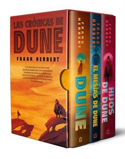 CRONICAS DE DUNE, LAS. ED. DE LUJO. ESTUCHE | FRANK HERBERT