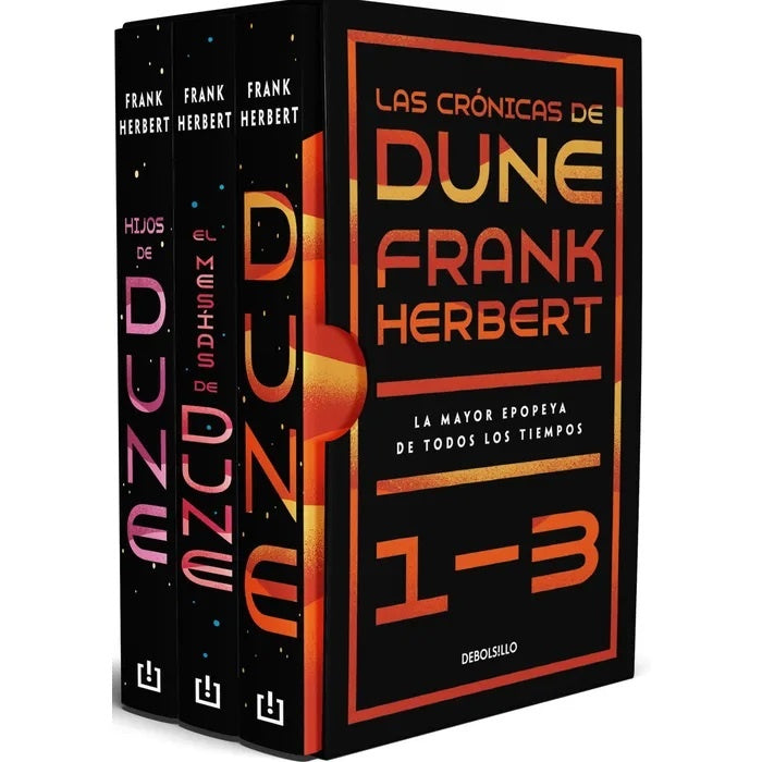 CRONICAS DE DUNE, LAS. ESTUCHE. Tamaño Bolsillo | FRANK HERBERT