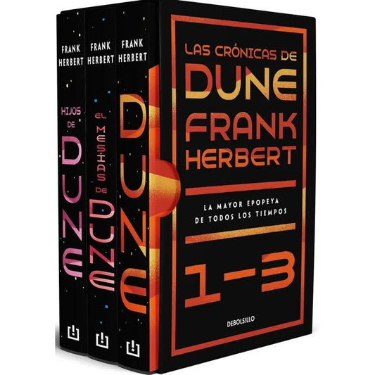 CRONICAS DE DUNE, LAS. ESTUCHE. Tamaño Bolsillo | FRANK HERBERT