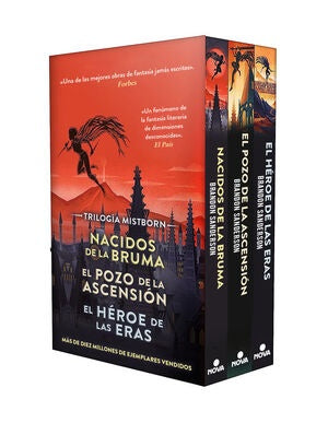 TRILOGIA MISTBORN. Nacidos de la bruma El pozo de la ascension El heroe de las eras | BRANDON SANDERSON