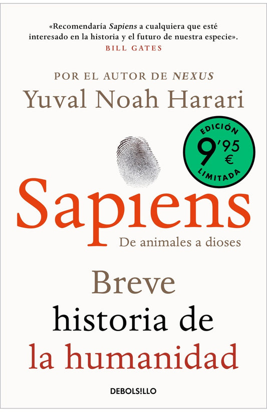 SAPIENS. BREVE HISTORIA DE LA HUMANIDAD | YUVAL NOAH HARARI