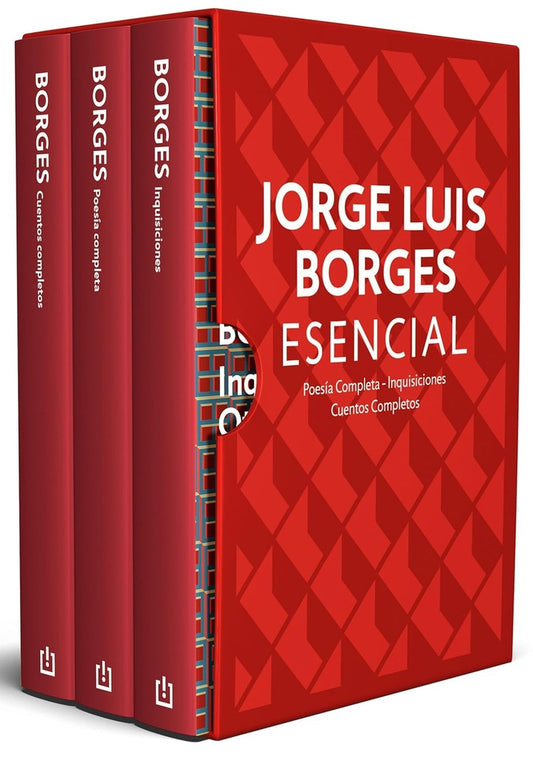 JORGE LUIS BORGES ESENCIAL. Estuche. 3 vols. | JORGE LUIS BORGES