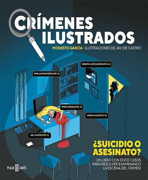 CRIMENES ILUSTRADOS. ¿SUICIDIO O ASESINATO? | MODESTO GARCIA