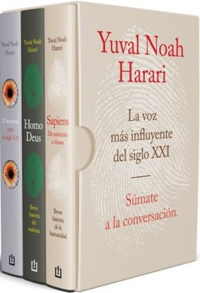 OBRA COMPLETA. 21 LECCIONES PARA EL S. XXI. HOMO DEUS. SAPIENS. ESTUCHE | YUVAL NOAH HARARI