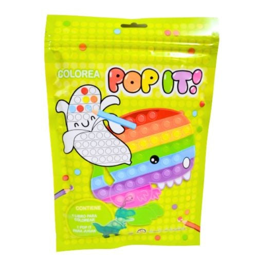 BOLSAS POP IT-DINOSAURIOS