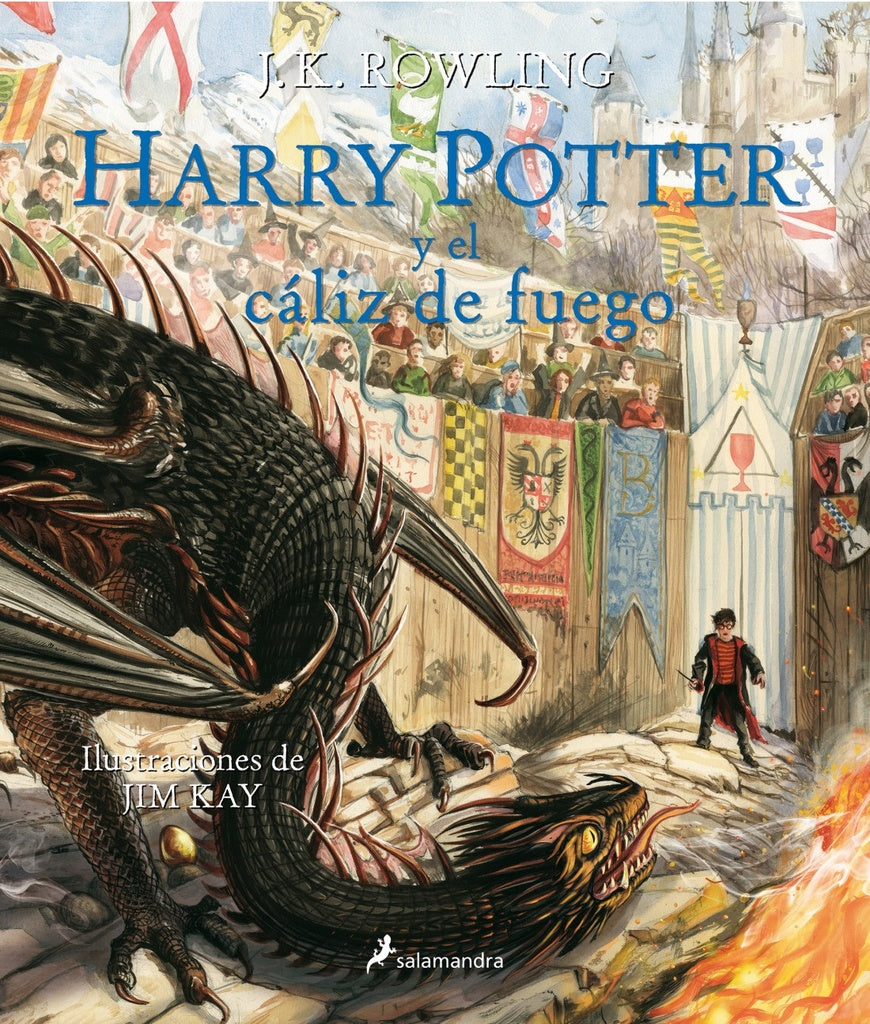 HARRY POTTER Y EL CALIZ DE FUEGO. EDICION ILUSTRADA | J. K. ROWLING