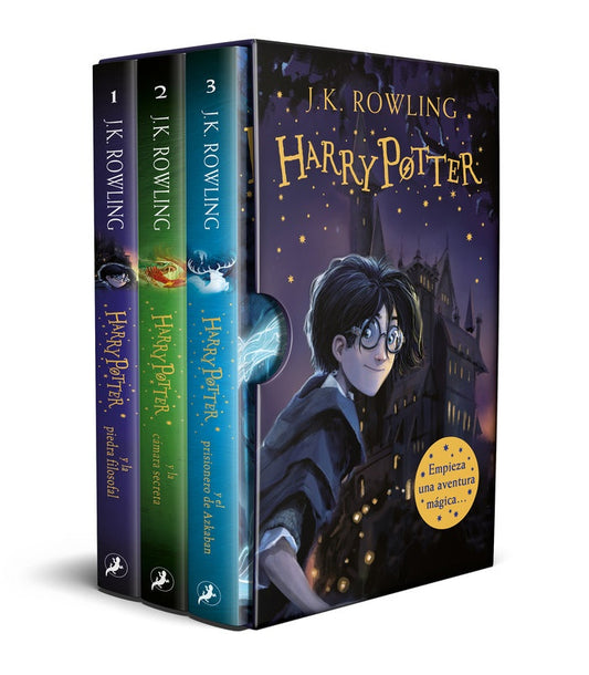 HARRY POTTER. La piedra filosofal. La camara secreta. Prisionero de Askaban