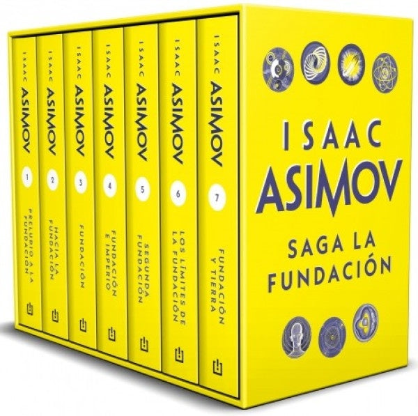 SAGA. LA FUNDACION. ESTUCHE. 7 Libros | ISAAC ASIMOV
