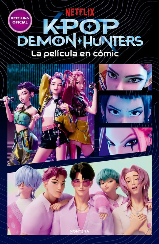 KPOP DEMON HUNTERS. LA PELICULA EN COMIC