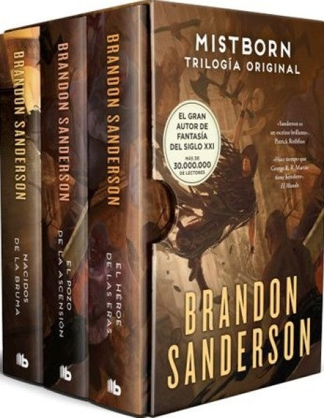 TRILOGIA NACIDOS DE LA BRUMA. MITSBORN. El heroe de las eras El pozo de la Ascensión El imperio fina | BRANDON SANDERSON
