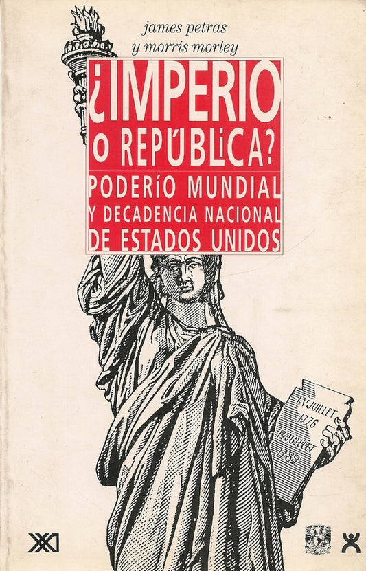 IMPERIO O REPUBLICA ? PODERIA MUNDIAL Y DECADENCIA DE EEUU .  REBAJA 30 BS | VARIOS AUTORES