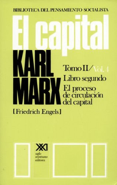 CAPITAL, EL. TOMO II / VOL 4 | CARLOS MARX