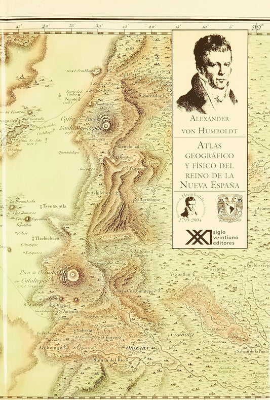 ATLAS GEOGRAFICO Y FISICO DEL REINO DE LA NUEVA ESPAÑA Rebaja 290 Bs | ALEXANDER VON HUMBOLDT