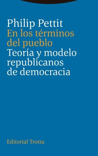EN LOS TERMINOS DEL PUEBLO | PHILIP PETTIT
