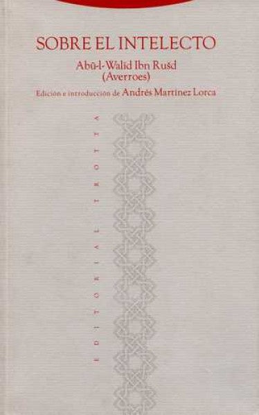 SOBRE EL INTELECTO Rebaja 147 Bs. | AVERROES