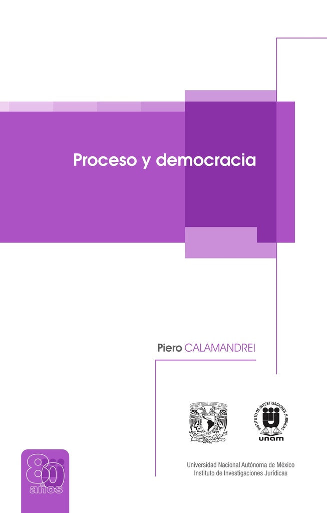 PROCESO Y DEMOCRACIA | PIERO CALAMANDREI