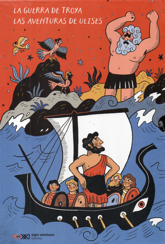 CAJA LA GUERRA DE TROYA. 2 Tomos | RUIZ SCHUFF