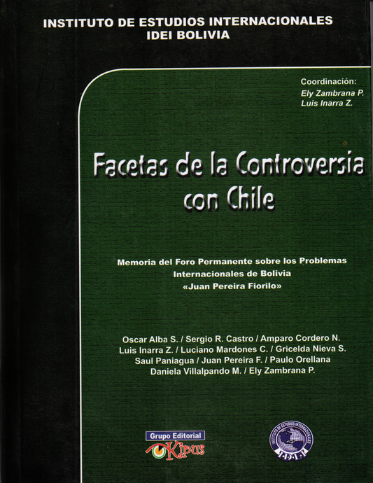FACETAS DE LA CONTROVERSIA CON CHILE | ZAMBRAÑA, INARRA