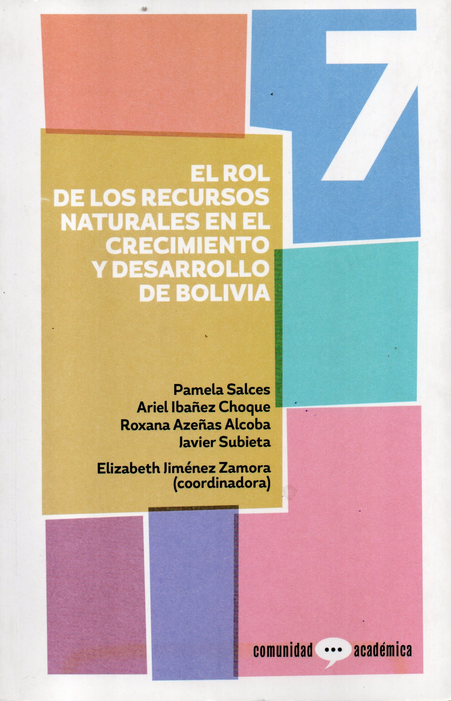 COMUNIDAD ACADEMICA Nº 7. EL ROL DE LOS RECURSOS NATURALES EN EL CRECIMIENTO Y DESARROLLO DE BOLIVIA | VARIOS AUTORES