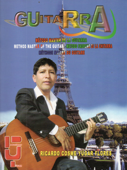 GUITARRA METODO MASTER SIN CD | RICARDO YUGAR FLORES