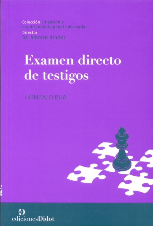 EXAMEN DIRECTO DE TESTIGOS. OFERTA 99 Bs.