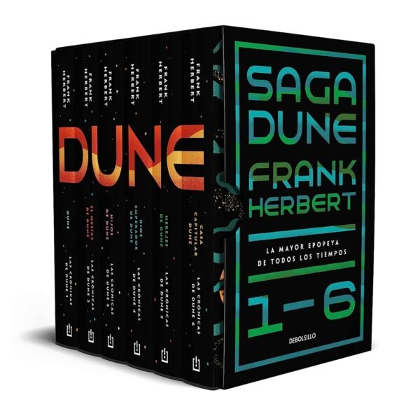 SAGA DUNE.  6 LIBROS. ESTUCHE